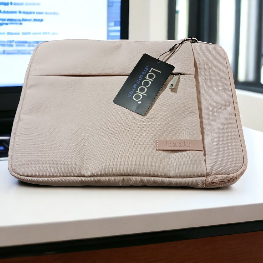 New Lacado  Pink Protective Device Note Book  Sleeve Carrying Case